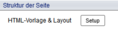 7. Setup  HTML Vorlage & Layout
