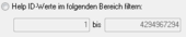 2. Export-Werte   im Help-ID-Bereich